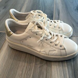 Golden Goose Pure-Star sneakers white/gold